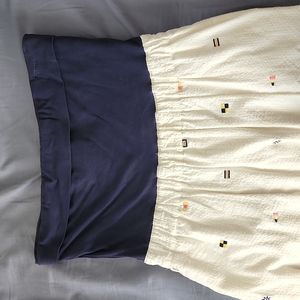 Lilly Pulitzer Strapless Dress Nautical